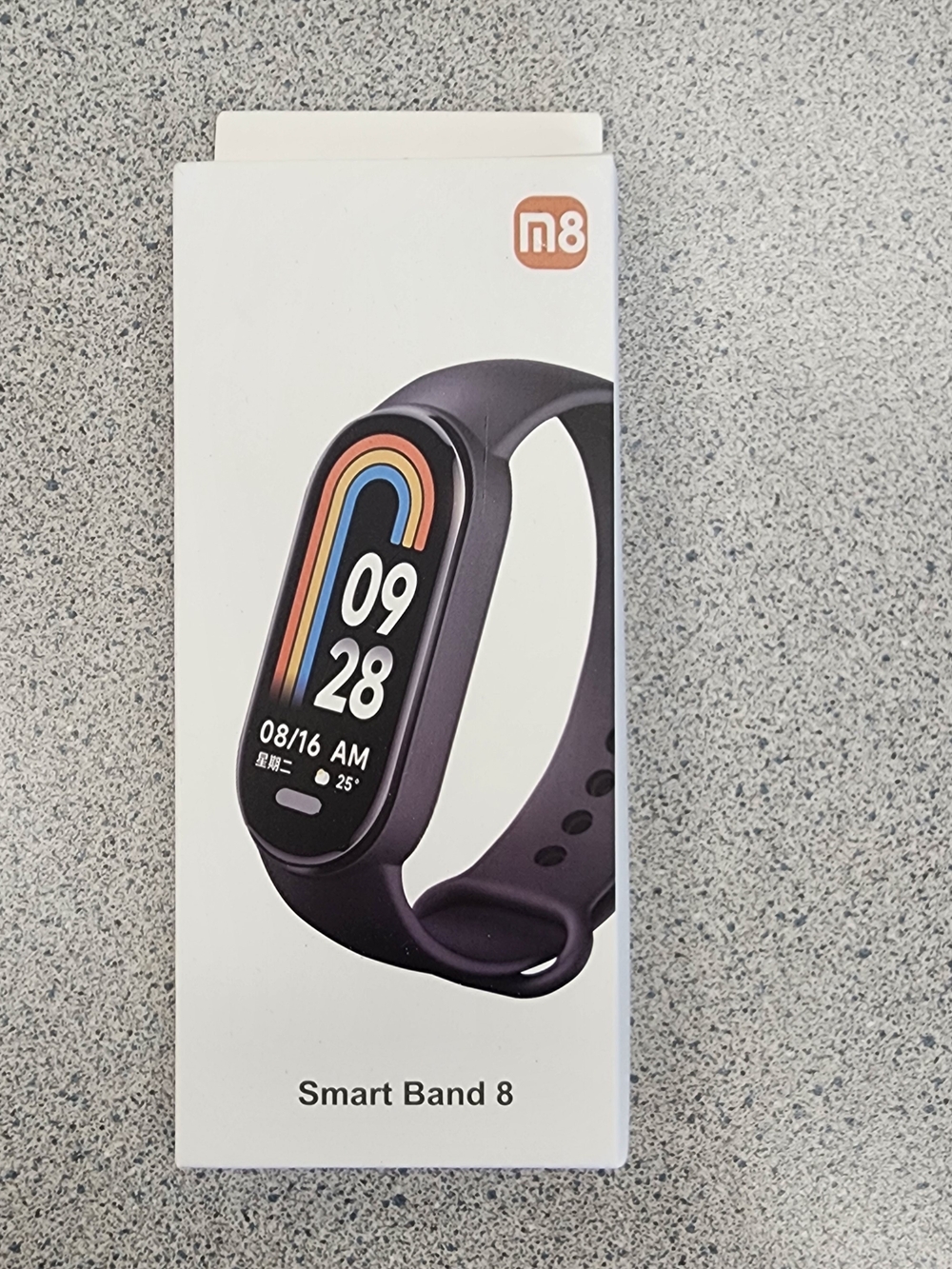 Xiaomi Smart Band 8 Fitness Tracker Smartwatch NIB Black NWT Never Used